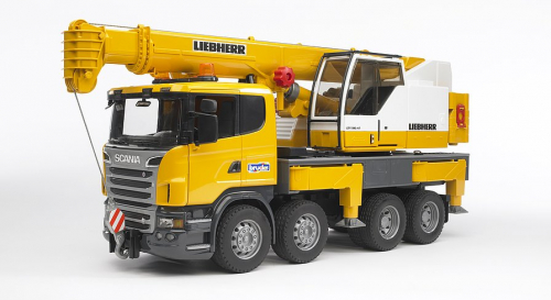 Scania Super 560R Liebherr Kran-LKW mit Light & Sound Modul